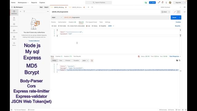 Login Flow Using Node js & JWT (Part 1) смотреть онлайн