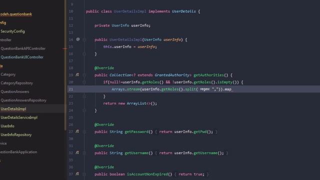 Spring Security - Database Authentication using custom User Details Service смотреть онлайн