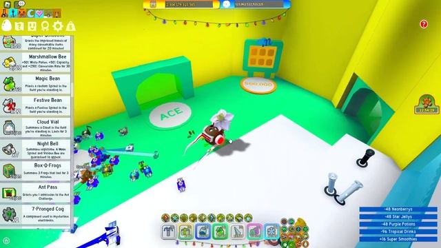 *END BEESMAS UPDATE* КОНЕЦ БИСМАС ОБНОВЫ, НОВЫЙ КОД в СИМУЛЯТОРЕ ПЧЕЛОВОДА! In Bee Swarm Simulator