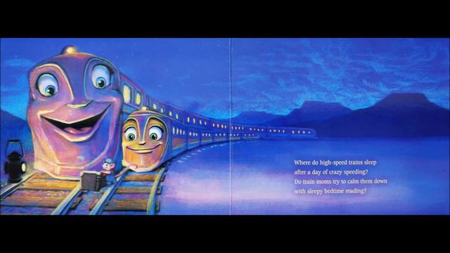 Where Do Steam Trains Sleep at Night | Kids Books смотреть онлайн