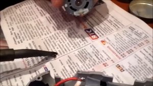 Ремонт шуруповерта (замена двигателя)