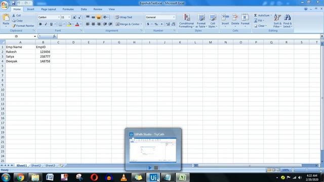 UiPath Tutorial | Uipath Try Catch Example (2020) смотреть онлайн