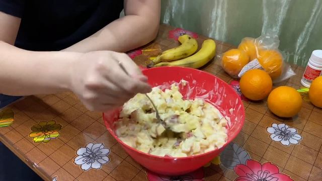 Дешего и вкусно фруктовый салат и сок из апельсина своими курками смотреть онлайн