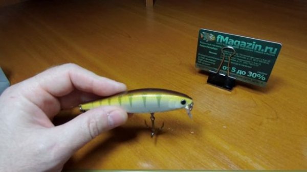 Обзор воблера Lucky Craft Pointer 100 SSR, Tiger Perch по заказу Fmagazin