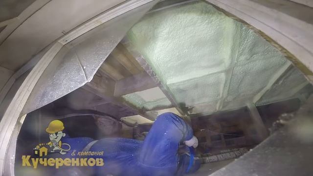 Утепление пола со стороны подвала (подпол) Утепляем полы со стороны улицы ППУ смотреть онлайн