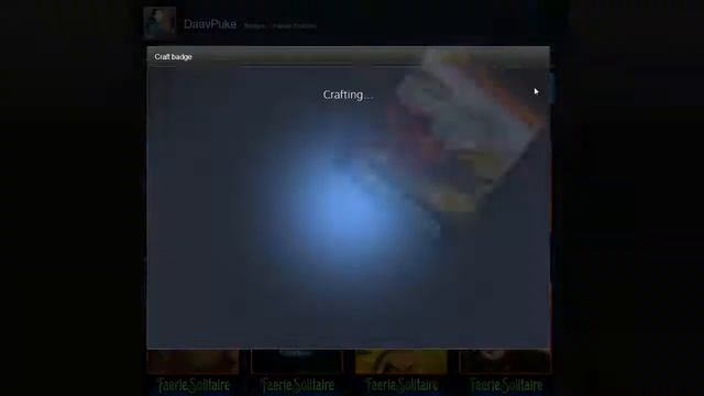 STEAM TRADING CARDS - Faerie Solitaire Badge Crafting [HD] смотреть онлайн
