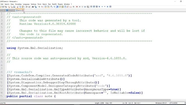 Generate XSD From XML And C-Sharp Class and SQL table смотреть онлайн