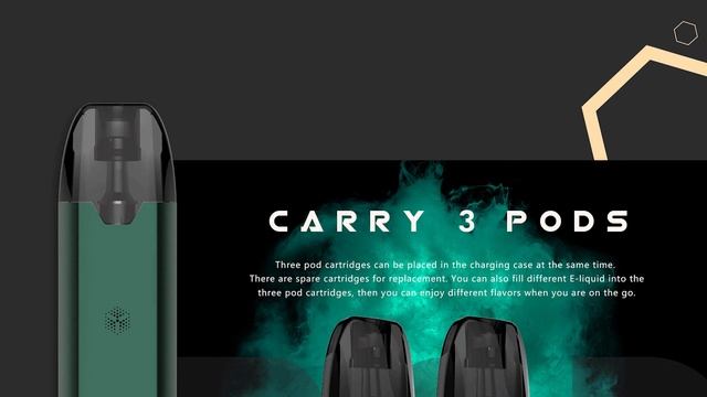 Uwell Tripod Pod System Kit with 1000mAh Charging Case | BestVapeGears смотреть онлайн