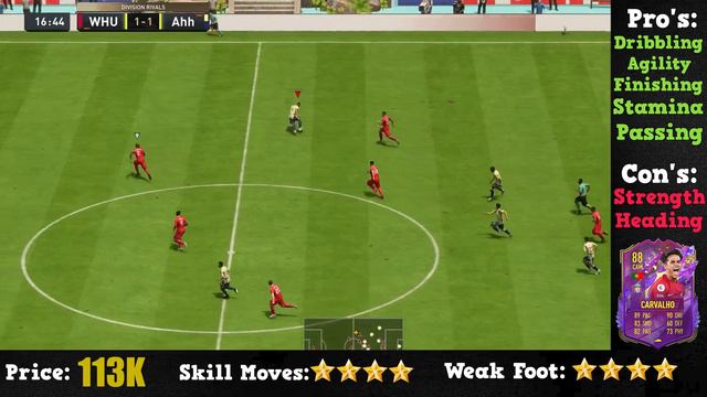 IS HE WORTH THE COINS?! FIFA 23 FUTURE STARS FABIO CARVALHO REVIEW | 88 FUTURE STARS CARVALHO REVIE смотреть онлайн