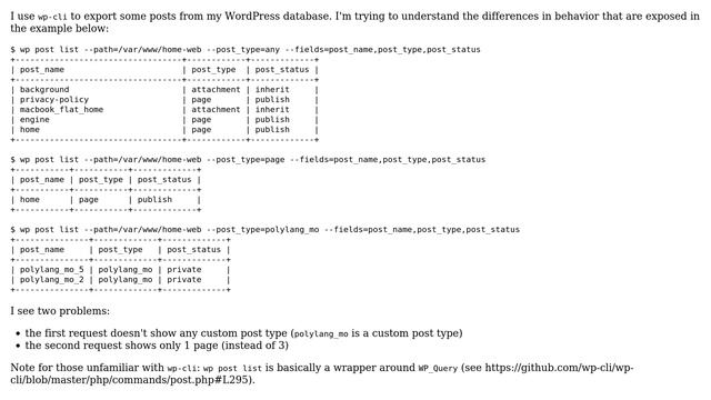 Wordpress: Listing posts with wp-cli смотреть онлайн