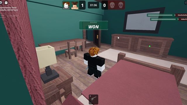 Roblox Murderers vs Sheriffs script (Kill all, Insta win) смотреть онлайн