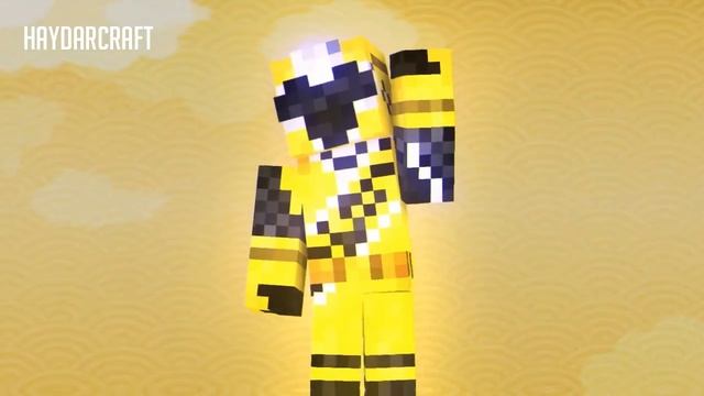 Power Ranger Ninja Steel - Ranger Morph and Roll Call [Minecraft Animation] смотреть онлайн