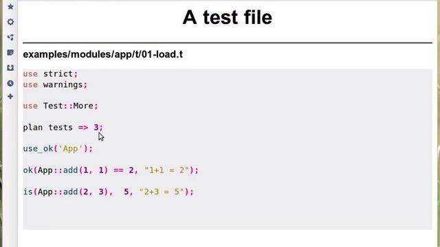 A test file in Perl смотреть онлайн