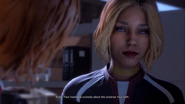 Sara and Suvi Romance Scene - Mass Effect Andromeda смотреть онлайн