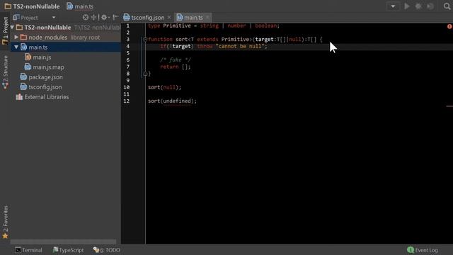 TypeScript 2 and Non-Nullable Types (aka Strict Null Checks) смотреть онлайн