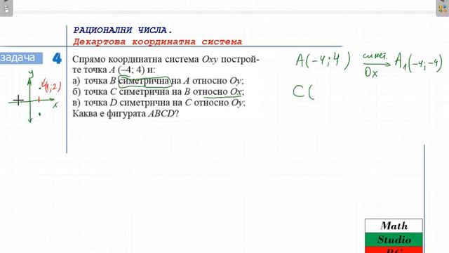 РАЦИОНАЛНИ ЧИСЛА.Декартова координатна система (6.клас) {34.ден}_2.част смотреть онлайн