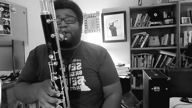 Rose No. 21 (of the 40 studies) on Contra-Alto Clarinet смотреть онлайн