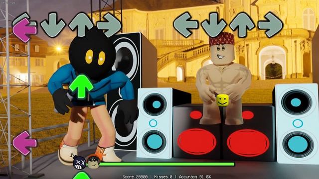 Friday Night Funkin' - Whitty VS Bepis at the Whitehouse with President Norems [ROBLOX ANIMATION] смотреть онлайн