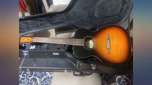 Gearlux Dreadnought Acoustic Guitar Hardshell Case with Accessory Compartment - review смотреть онлайн