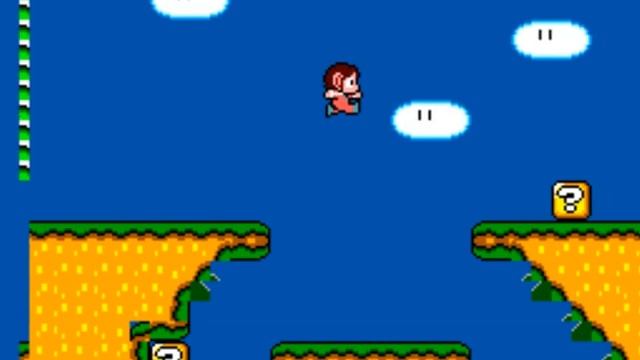 Testing KiddEd - Super Mario World sprites in Alex Kidd in the Miracle World (WIP) смотреть онлайн
