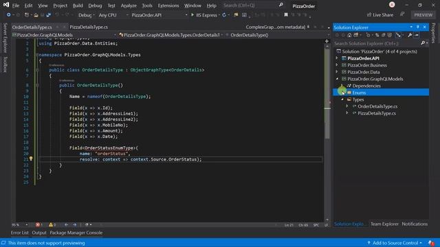 Create Types | Part - 23 | Creating GraphQL APIs with ASP.Net Core for Absolute Beginners смотреть онлайн