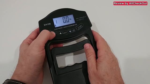 EH106 Electronic Hand Dynamometer Digital Grip Strength Tester Review / Tutorial / Instructions смотреть онлайн