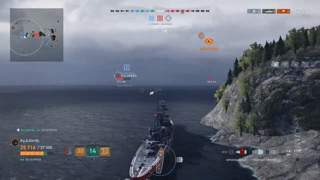 KyJlJlerOk WOWS LEGENDS: Admiral Hipper 155.000 damage смотреть онлайн