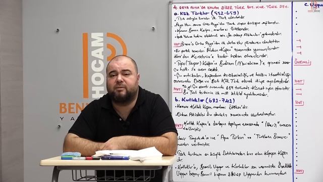 7) AYT Tarih - İlk Türk Devletleri 2 - Ramazan YETGİN - 2023