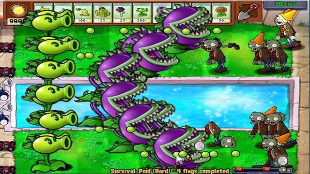 Plants vs Zombies Hack - Chomper Zomboss vs Gargantuar смотреть онлайн