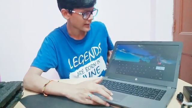 Chhattisgarh GOVT. NEW HP laptop 2018||unboxing||Overview смотреть онлайн