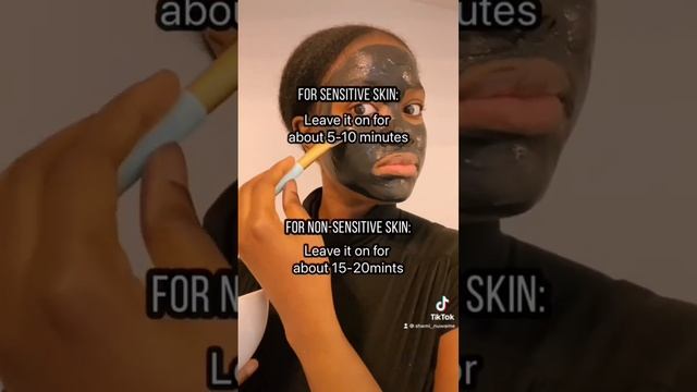 Bentonite clay & charcoal Detox face mask смотреть онлайн