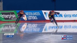 Jutta LEERDAM (NED) | Winner | 1000m W | Calgary (2) | #SpeedSkating