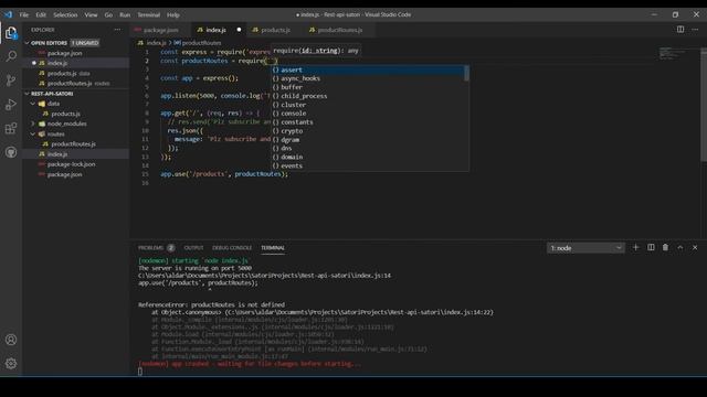 REST API in Node js in 10 Minutes (Almost) смотреть онлайн