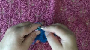 #вязание_шали_палантины_косынки Вяжем косынку с цельновязанной каймой//Подробный МК