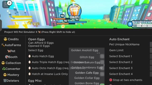 Pet Simulator X?Pastebin For Hydrogen,Fluxus,Delta and Arceus X Support's Mobile & PC (Roblox) смотреть онлайн