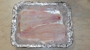 Морской язык в духовке