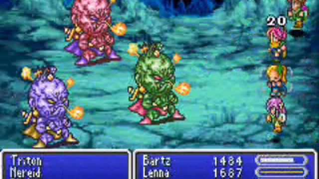Final Fantasy V Advance Triton, Nereid and Phobos смотреть онлайн