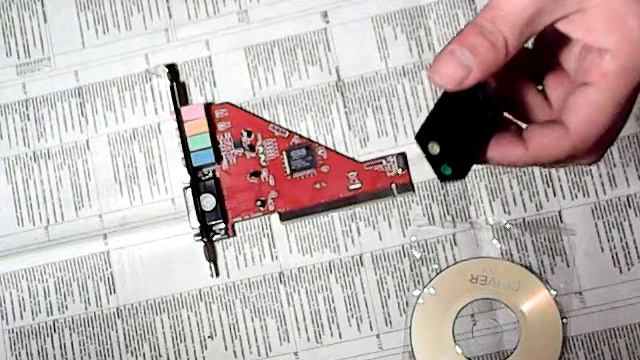 PCI звуковая карта и USB звуковая карта смотреть онлайн