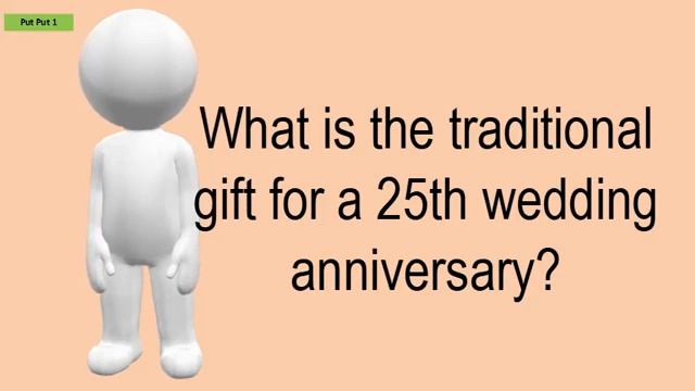 What Is The Traditional Gift For A 25Th Wedding Anniversary? смотреть онлайн