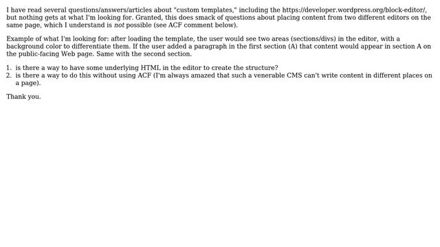 Wordpress: How to custom page template for the Gutenberg editor? смотреть онлайн