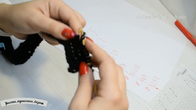 Жилет для мальчика. Часть 4. Вяжем переднюю часть. #тунисскоевязание смотреть онлайн