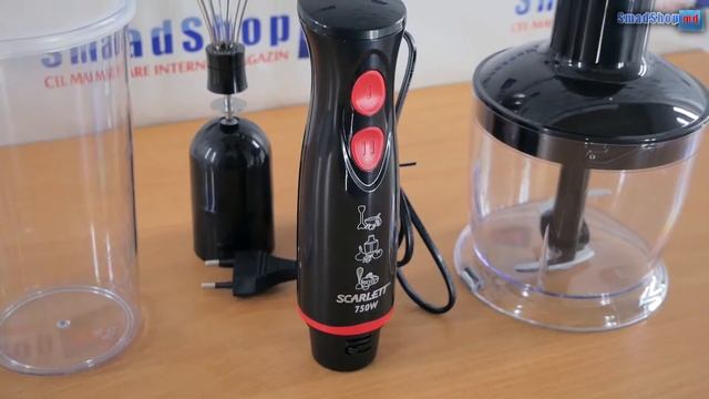 Погружной блендер Scarlett SC-HB42F21 - видео обзор смотреть онлайн