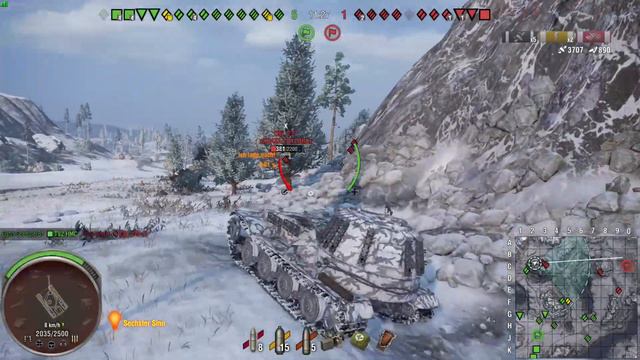World of Tanks Console: VK 72.01 K 9,1k Dmg смотреть онлайн