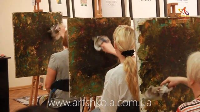 Мастер класс живописи Елены Ильичевой - Сивилла Ливийская смотреть онлайн