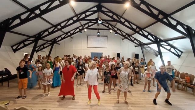 Body Percussion - разминка перед занятием.