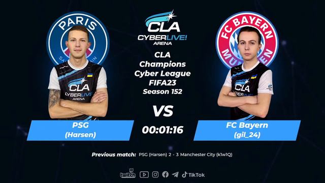 2022.12.19 ►UA Division CLA Champions Cyber League FIFA 23 #2 смотреть онлайн