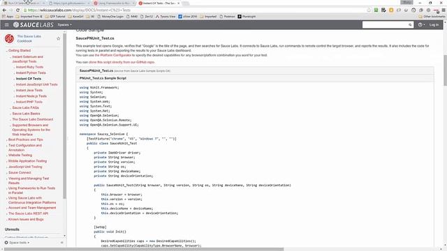 18 How to run a selenium webdriver test in sauce labs смотреть онлайн