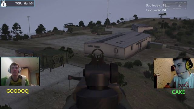 16.10.2014. Cake & Goodoq - Arma 3 Battle Royale (с вебками!) 3/3 (+ Faker) смотреть онлайн