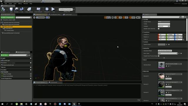 Unreal Engine 4 - Замена стандартного манекена на любую модель. смотреть онлайн