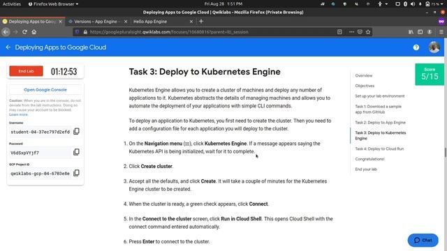 Deploying Apps to Google Cloud смотреть онлайн